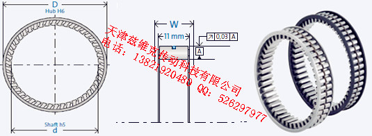 GMNFE425M單向軸承圖紙