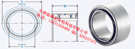GMNFP437M單向軸承圖紙
