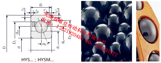 GMNHYS61905CTAUP角接觸球軸承圖紙